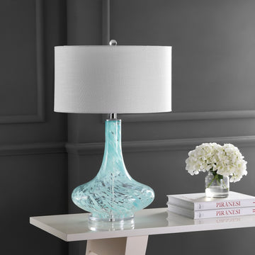 Montreal 29" Glass/Acrylic LED Table Lamp - JONATHAN Y